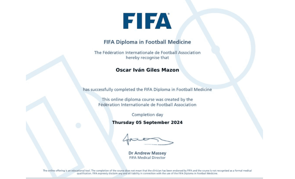 Medicina de futbol FIFA